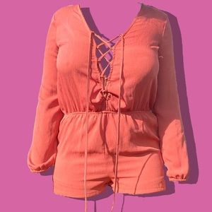 Forever 21 Peasant Romper